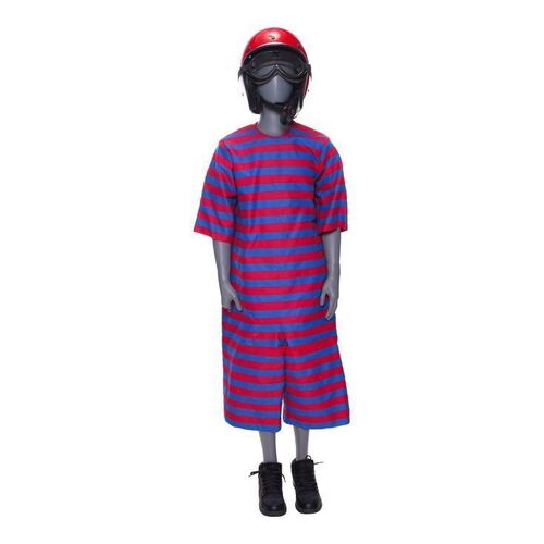 Lot #7: Purple and Red Little Person Dart Costume with Helmet ### WOLF OF WALL STREET, THE (2013)