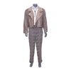 Lot #20: Chester Ming (Choi) Diner Costume with Screen-Matched Grey Leather Jacket ### WOLF OF WALL STREET, THE (2013)