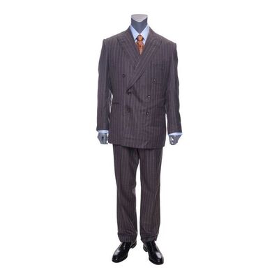 Lot #65: Jordan Belfort's (DiCaprio) Party Aftermath Costume with Screen-Matched Suit Jacket ### WOLF OF WALL STREET, THE (2013)
