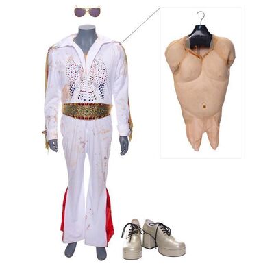 Lot #81: Chester Ming (Choi) Elvis Costume with Padding Suit ### WOLF OF WALL STREET, THE (2013)