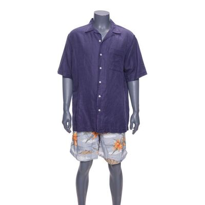 Lot #95: Jordan Belfort's (DiCaprio) Honeymoon Boat Purchase Costume ### WOLF OF WALL STREET, THE (2013)