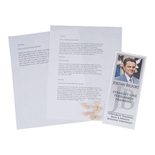 Straight Line Script Wolf of Wall Street Auction - Lot #99: Jordan Belfort's (DiCaprio ...