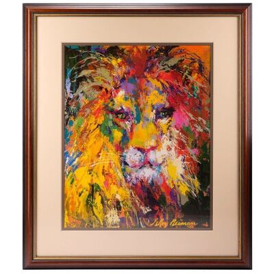 Lot #101: Jordan Belfort (DiCaprio) Office Framed LeRoy Neiman "Portrait of a Lion" Print ### WOLF OF WALL STREET, THE (2013)