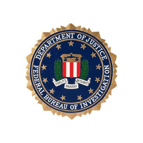 Lot #117: FBI Plaque ### WOLF OF WALL STREET, THE (2013)