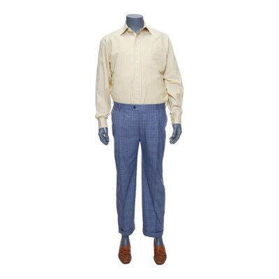 Lot #139: Donnie Azoff's (Hill) Cut Scene Yearbook Photo Outfit ### WOLF OF WALL STREET, THE (2013)