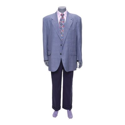 Lot #141: Donnie Azoff's Stunt Houndstooth Jacket Costume ### WOLF OF WALL STREET, THE (2013)