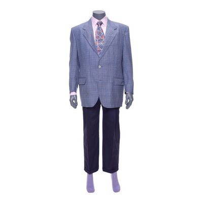 Lot #145: Donnie Azoff's (Hill) Post-Money Drop-Off Costume with Screen-Matched Suit Jacket ### WOLF OF WALL STREET, THE (2013)