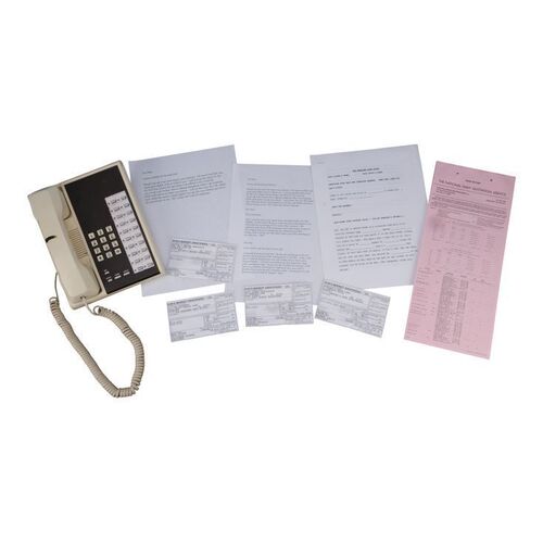 Lot #152: Stratton Oakmont Broker Phone, Sales Scripts and Paperwork ### WOLF OF WALL STREET, THE (2013)