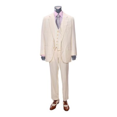 Lot #172: Jean-Jacques Saurel's (Dujardin) Getting Arrested Costume ### WOLF OF WALL STREET, THE (2013)