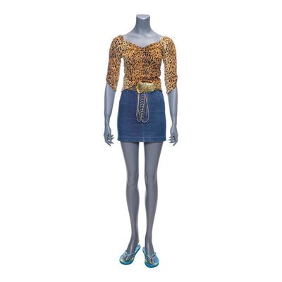 Lot #175: Hildy Azoff's (Meehan) Rescue Ship Dance Costume with Screen-Matched Top ### WOLF OF WALL STREET, THE (2013)