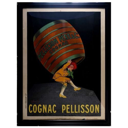 Lot #195: Framed Vintage Cognac Pellisson Poster ### WOLF OF WALL STREET, THE (2013)
