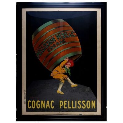 Lot #195: Framed Vintage Cognac Pellisson Poster ### WOLF OF WALL STREET, THE (2013)