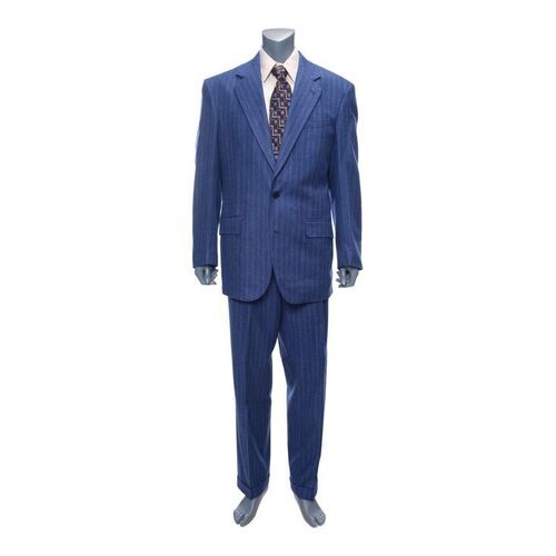 Lot #197: Jordan Belfort's (DiCaprio) Stratton Oakmont Logo Reveal Costume with Screen-Matched Jacket ### WOLF OF WALL STREET, THE (2013)