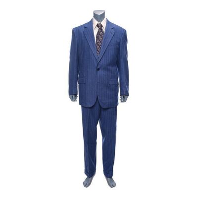 Lot #197: Jordan Belfort's (DiCaprio) Stratton Oakmont Logo Reveal Costume with Screen-Matched Jacket ### WOLF OF WALL STREET, THE (2013)