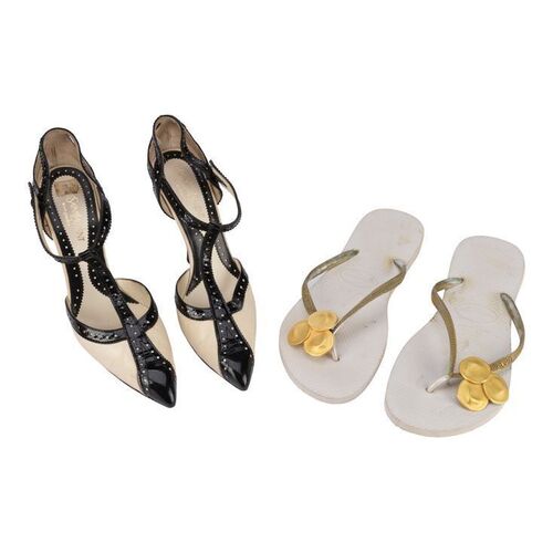Lot #180: Naomi LaPaglia's (Robbie) Two Pairs of Shoes ### WOLF OF WALL STREET, THE (2013)