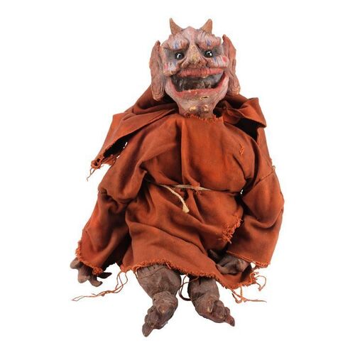 Lot #5: Distressed Divoletto Puppet ### DEMONIC TOYS: PERSONAL DEMONS (2010 - FULL MOON)