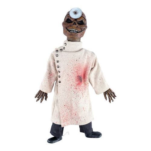 Lot #14: Screen-Matched Bloodied Doktor Death (Joseph Lambert) Rod Puppet ### PUPPET MASTER: DOKTOR DEATH (2022 - FULL MOON)