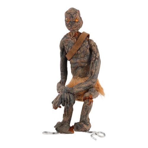 Lot #29: Background Brown Latex Lizard Man ### PRIMEVALS, THE (1970s - 2023)