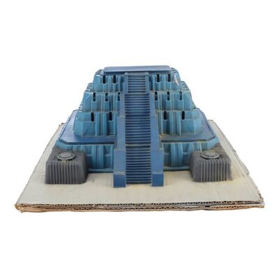 Lot #32: Grotto Cannon Pyramid Base Model Miniature ### PRIMEVALS, THE (1970s - 2023)