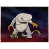 Lot #46: Hand-Painted Alien Character Promotional Concept Artwork ### ARENA (1989 - EMPIRE PICTURES)