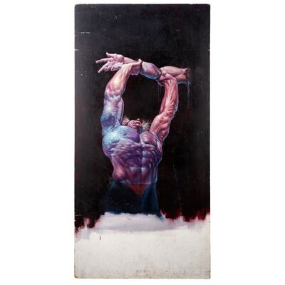 Lot #47: Hand-Painted Trade Ad Artwork ### BERSERKER (UNPRODUCED - EMPIRE PICTURES)