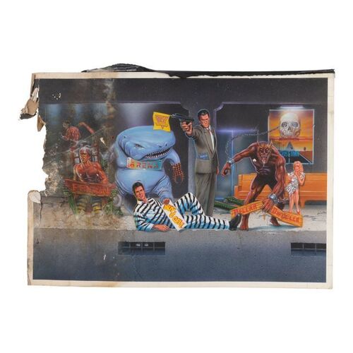 Lot #71: Hand-Painted Empire Video Hom Brothers Trade Ad Artwork ### EMPIRE PICTURES