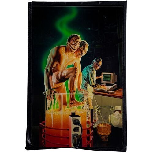 Lot #87: Hand-Painted Two-Headed Creature Trade Advertisement Artwork ### SUBHUMAN (UNPRODUCED - FULL MOON)