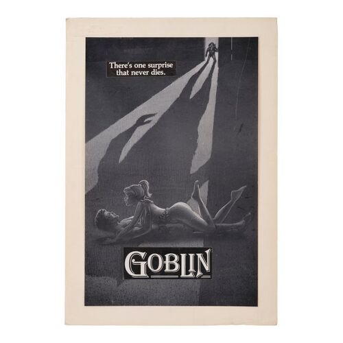 Lot #95: Printed "Goblin" Trade Ad Mock-Up ### TROLL (1986 - EMPIRE PICTURES)