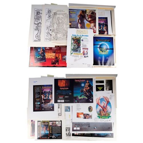 Lot #102: Collection of Printed and Hand-Illustrated Concept and Key Artwork ### FULL MOON PRODUCTIONS
