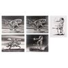 Lot #114: Set of Two Hand-Drawn and Three Printed Jim Balent Space Pirate Concept Artworks ### SPACE PIRATES (UNPRODUCED - FULL MOON)