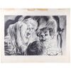 Lot #115: Hand-Drawn Child Murderer with Head Concept Sketch ### FULL MOON PRODUCTIONS