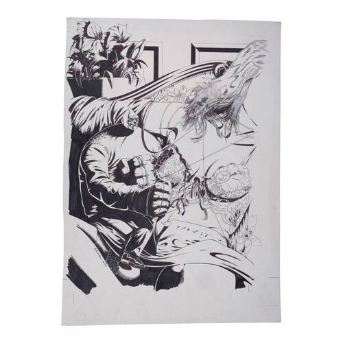 Lot #118: Hand-Drawn Glen Lumsden Puppet Master No. 2 Cover Artwork ### PUPPET MASTER (1989 - FULL MOON)