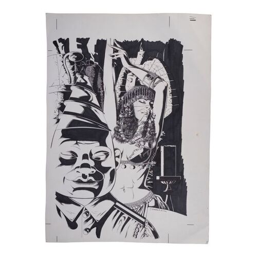 Lot #119: Hand-Drawn Glenn Lumsden Puppet Master No. 3 Cover Artwork ### PUPPET MASTER (1989 - FULL MOON)