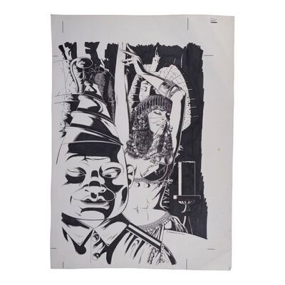 Lot #119: Hand-Drawn Glenn Lumsden Puppet Master No. 3 Cover Artwork ### PUPPET MASTER (1989 - FULL MOON)