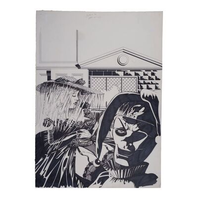 Lot #120: Hand-Drawn Glenn Lumsden Puppet Master No. 4 Cover Artwork ### PUPPET MASTER (1989 - FULL MOON)