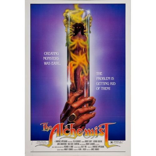 Lot #134: One Sheet ### ALCHEMIST, THE (1985 - EMPIRE PICTURES)