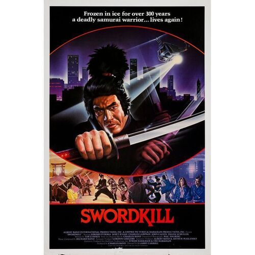 Lot #146: Set of Three International "Swordkill" One Sheets ### GHOST WARRIOR (1984 - EMPIRE PICTURES)