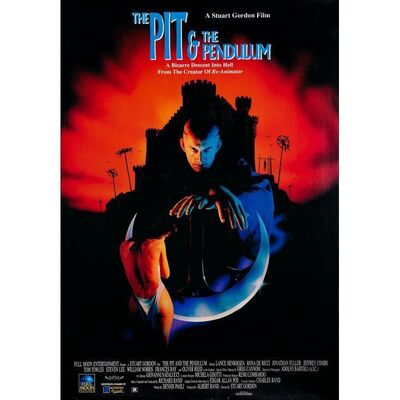 Lot #158: Set of 23 Festival One Sheets and 11 VHS Release One Sheets ### PIT AND THE PENDULUM, THE (1991 - FULL MOON)