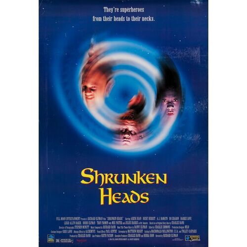 Lot #172: Set of Five Style "B" One Sheets ### SHRUNKEN HEADS (1994 - FULL MOON)