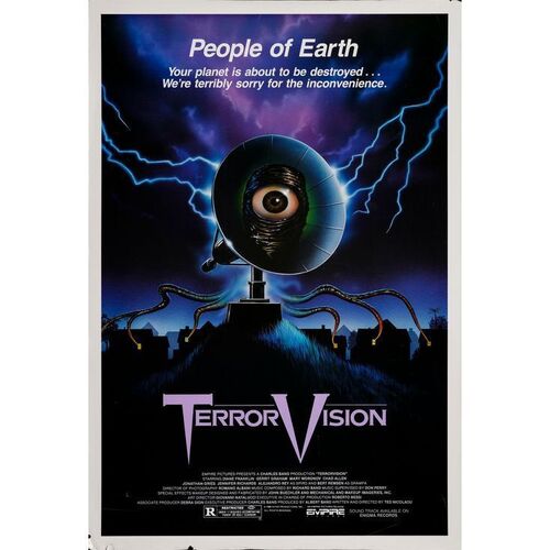 Lot #176: One Sheet ### TERRORVISION (1986 - EMPIRE PICTURES)