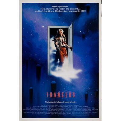 Lot #178: International "Future Cop" Quarter Sheet with 13 US One Sheets ### TRANCERS (1984 - EMPIRE PICTURES)