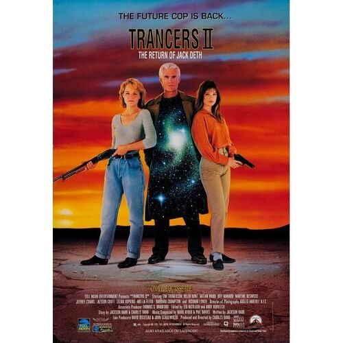 Lot #181: Set of 35 Style "A" VHS Release One Sheets ### TRANCERS II (1991 - FULL MOON)