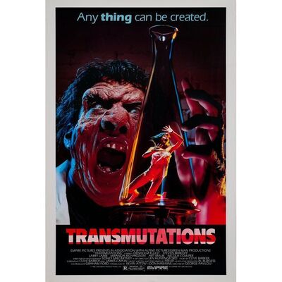 Lot #182: Set of 20 "Transmutations" US One Sheets ### TRANSMUTATIONS (1986 - EMPIRE PICTURES)