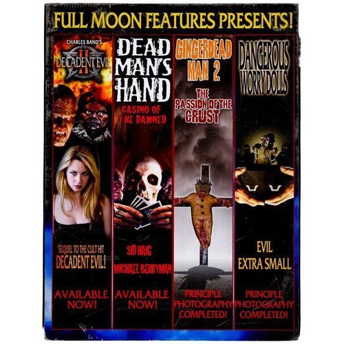 Lot #188: 2007-2008 "Full Moon Films Presents" Marketing Poster ### FULL MOON PRODUCTIONS