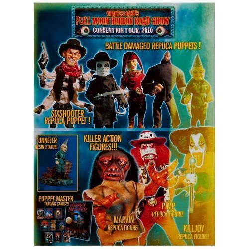 Lot #190: Charles Band's Full Horror Road Show Convention Tour Poster ### FULL MOON PRODUCTIONS