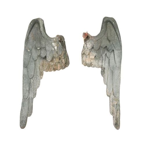 Lot #37. Pair of Weeping Angel Wings ### DOCTOR WHO (TV SERIES, 2005-2022)