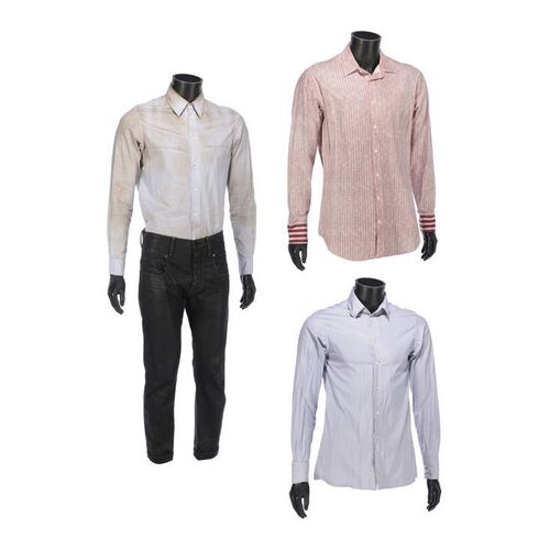 Lot #43. Eleventh Doctor's (Matt Smith) Distressed Costume and Shirts ### DOCTOR WHO (TV SERIES, 2005-2022)
