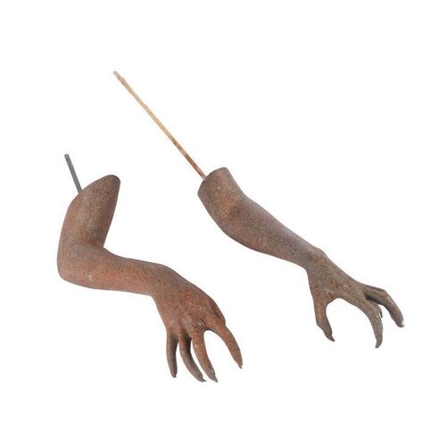 Lot #48. Pair of Weeping Angel Arms ### DOCTOR WHO (TV SERIES, 2005-2022)