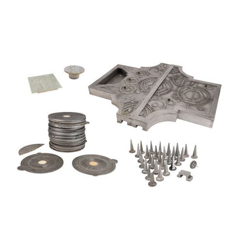 Lot #90. Missy's (Michelle Gomez) Vault Door Parts ### DOCTOR WHO (TV SERIES, 2005-2022)