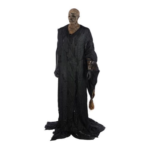 Lot #100. Black Monk Robes and Head Appliance ### DOCTOR WHO (TV SERIES, 2005-2022)
